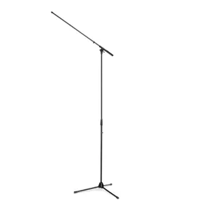 microfoonstatief met driepoot en telescopische hengel